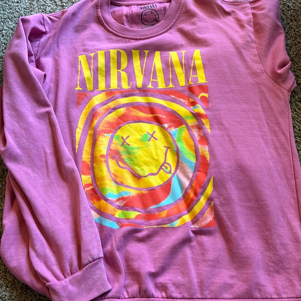 Women’s Pink Nirvana Crewneck